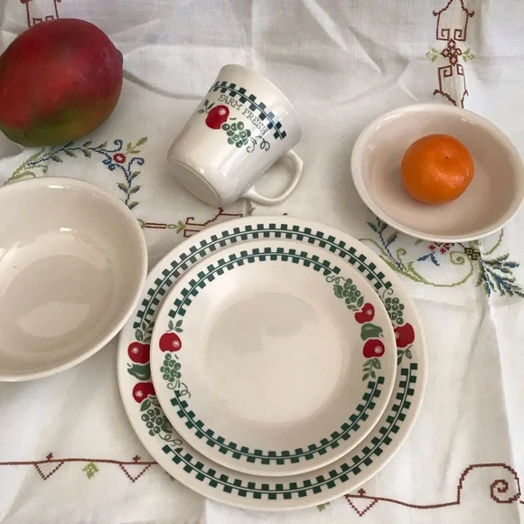 Corelle Dining Vintage Corelle Farm Fresh Set Poshmark